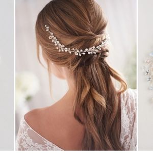 Wedding crystal hair vine